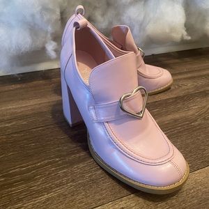 PINK Koi footwear loafer heels